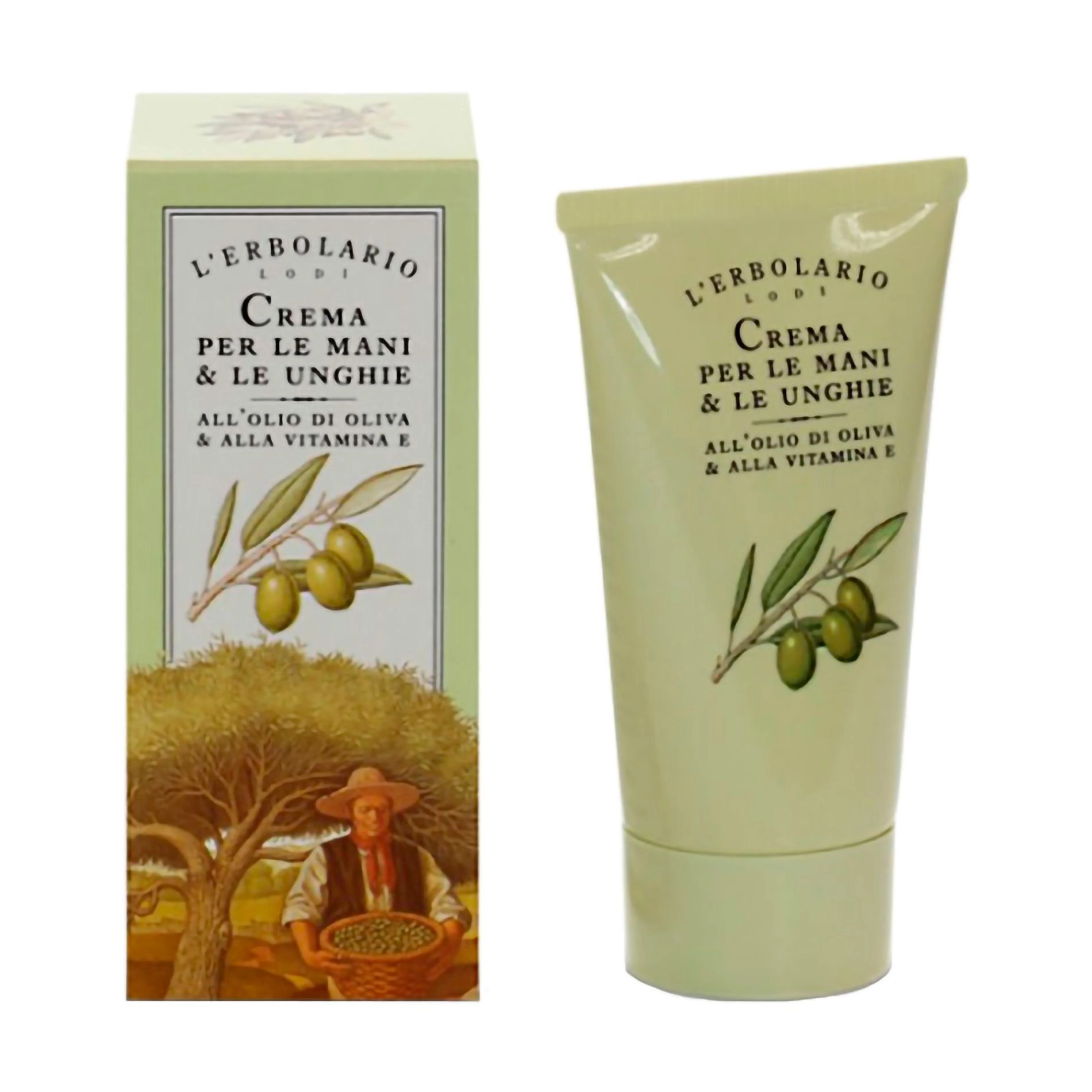 L’Erbolario Крем для рук та нігтів L'Erbolario Hand & Nail Cream With Olive Oil & Vitamin E, 75 мл - фото N2