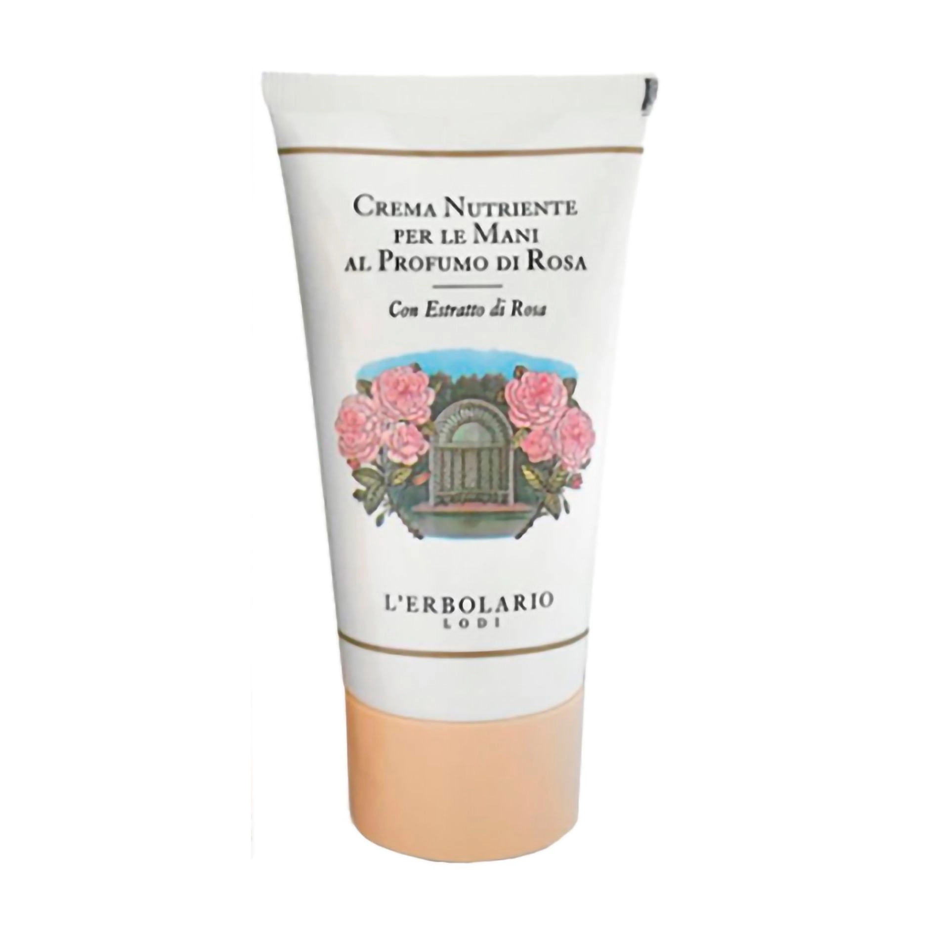 L’Erbolario Живильний крем для рук L'Erbolario Rose Perfumed Nourishing Hand Cream, 75 мл - фото N1