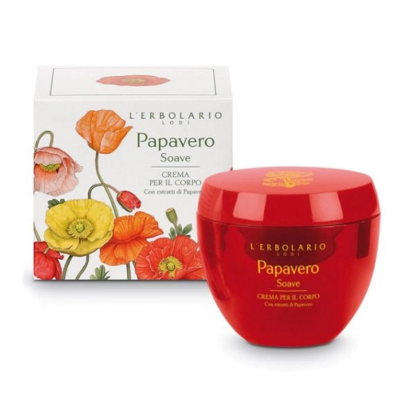 L’Erbolario Крем для тіла L'Erbolario Body Cream Sweet Poppy Солодкий мак, 200 мл - фото N1