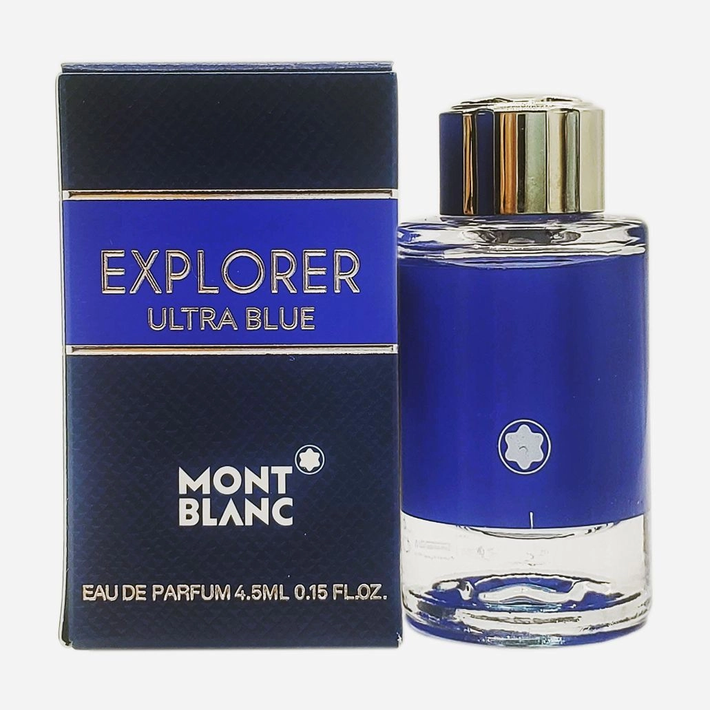 Montblanc Explorer Ultra Blue Парфумована вода чоловіча, 4.5 мл (мініатюра) - фото N1