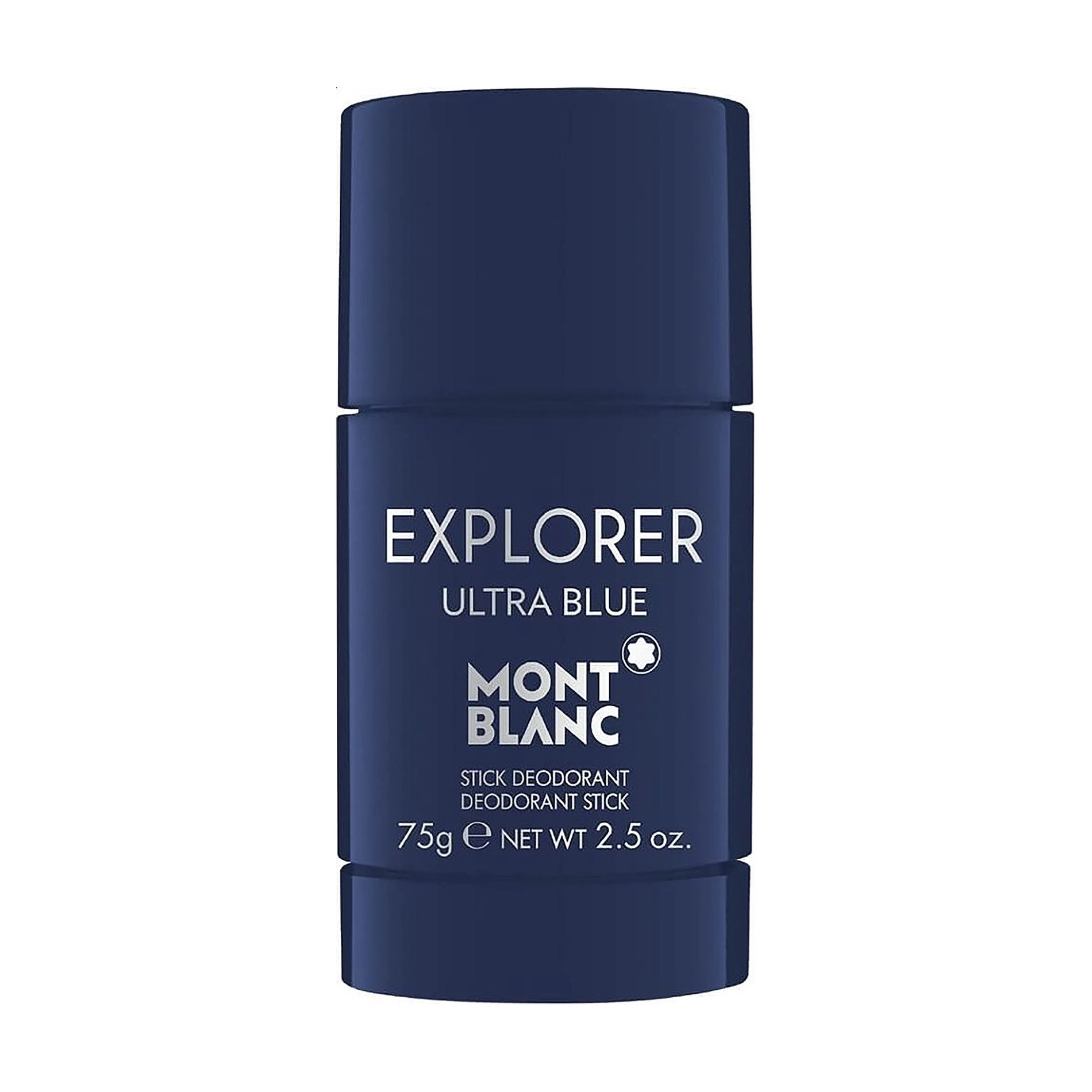 Парфюмированный дезодорант-стик мужской - Montblanc Explorer Ultra Blue, 75 г - фото N1