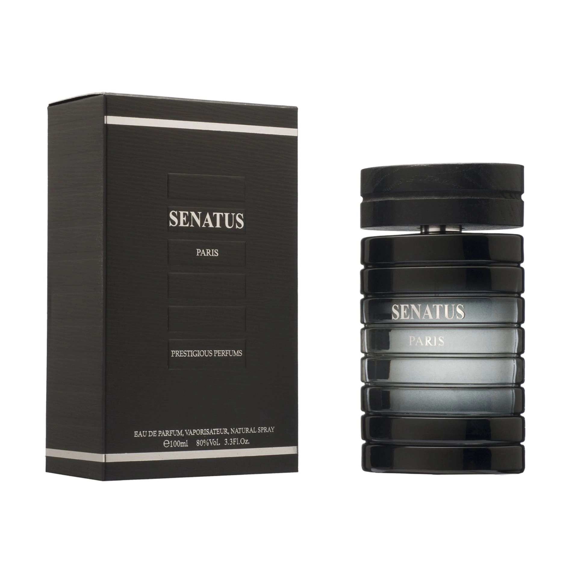 Парфюмированная вода мужская - Prestige Parfums Senatus Black, 100 мл - фото N1