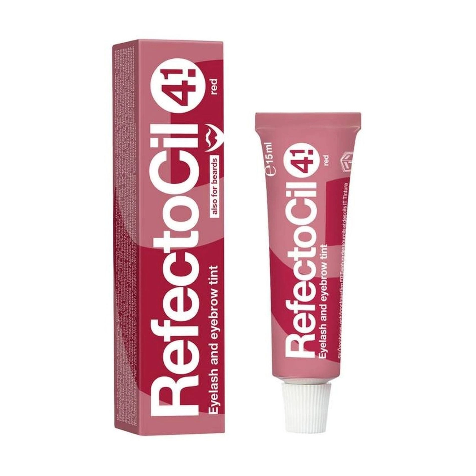 RefectoCil Фарба для брів і вій Eyelash and Eyebrow 4.1 Red, 15 мл - фото N1