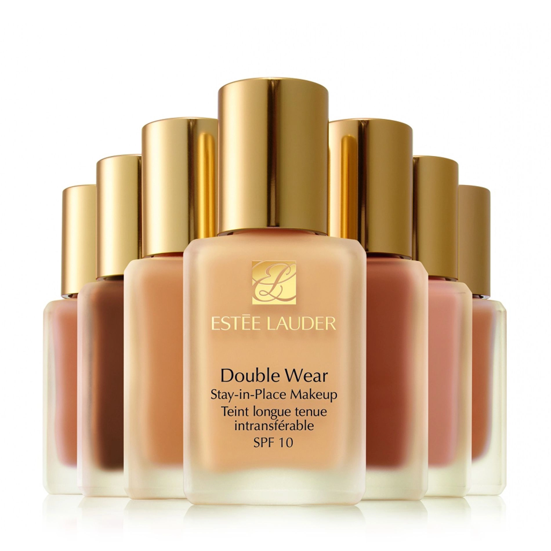 Estee Lauder Тональный крем для лица Double Wear Stay-in-Place Makeup SPF 10, 1W0 Warm Porcelain, 30 мл - фото N3