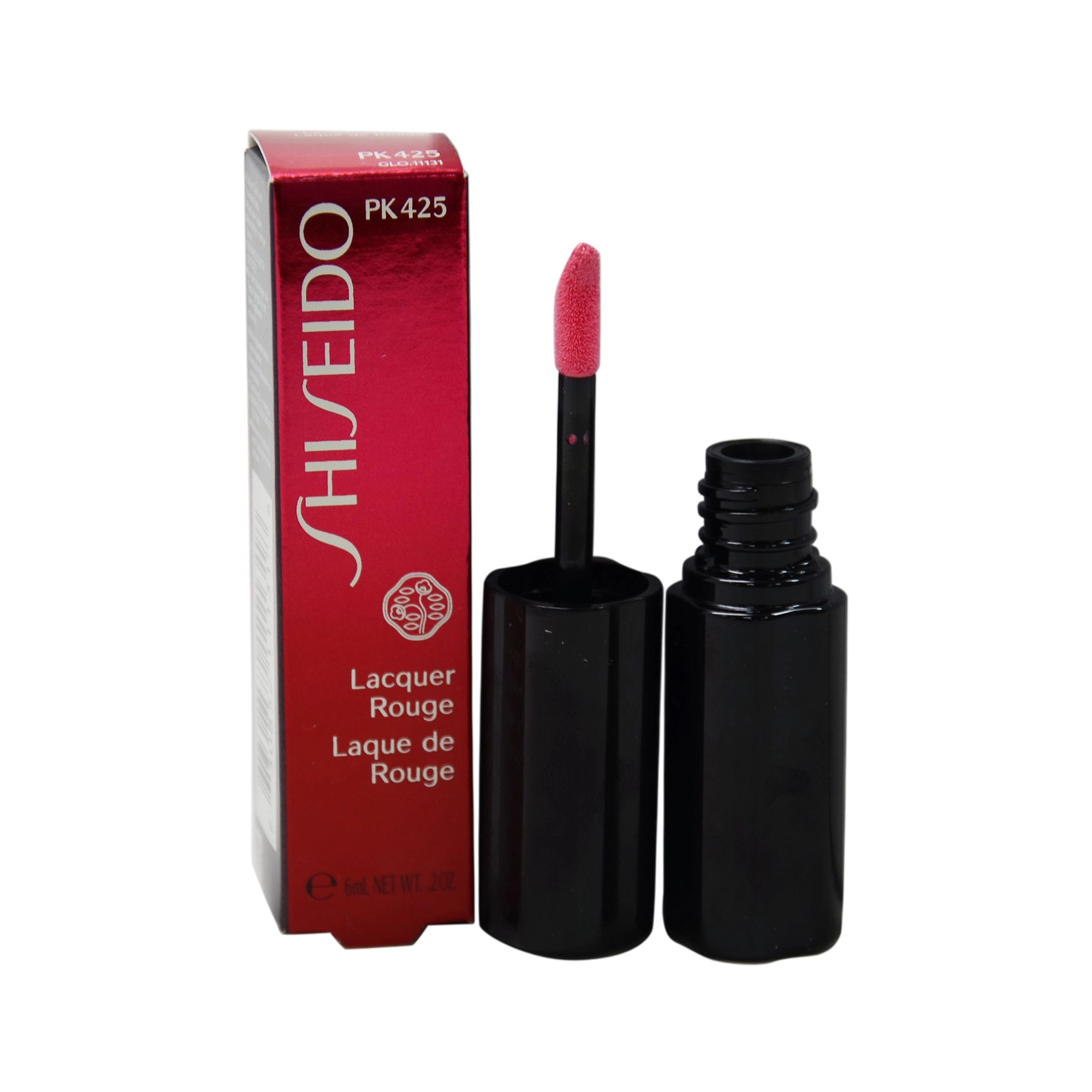 Shiseido Рідка помада для губ Lacquer Rouge PK425, 6 мл - фото N1