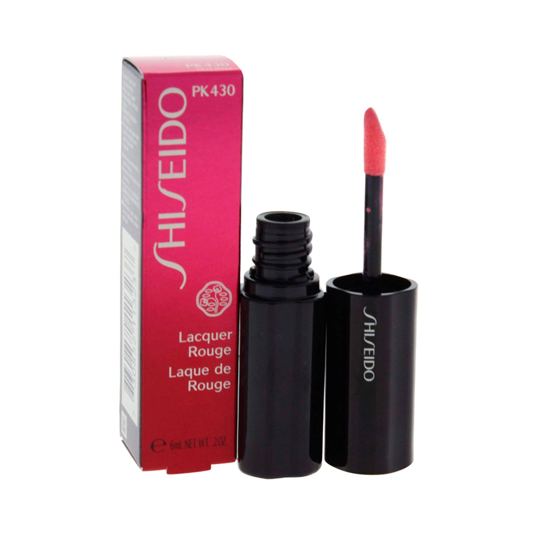 Shiseido Рідка помада для губ Lacquer Rouge RD413, 6 мл - фото N1