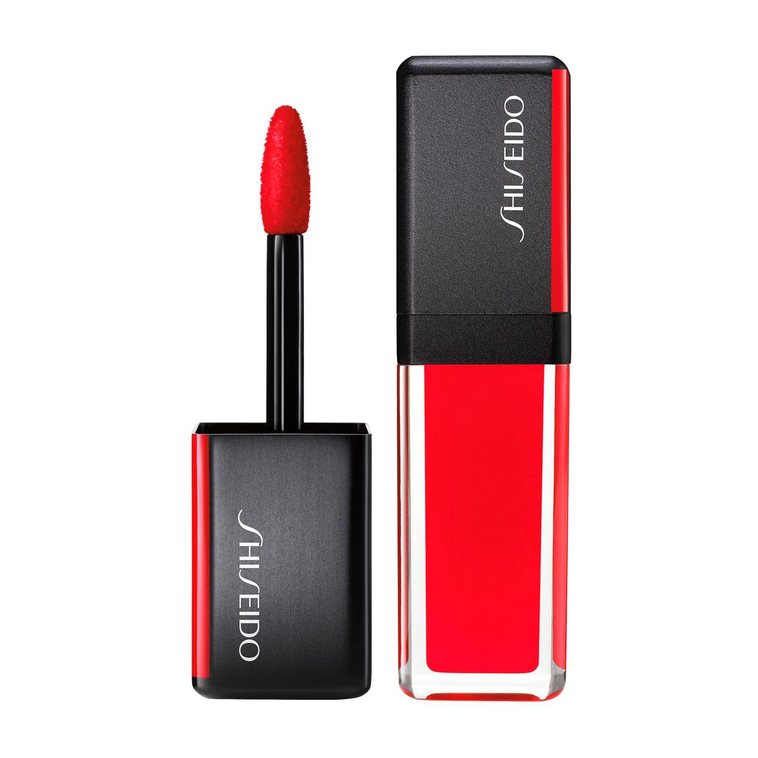 Shiseido Блиск-лак для губ Lacquer Ink Lip Shine 304 червоний, 6 мл - фото N1