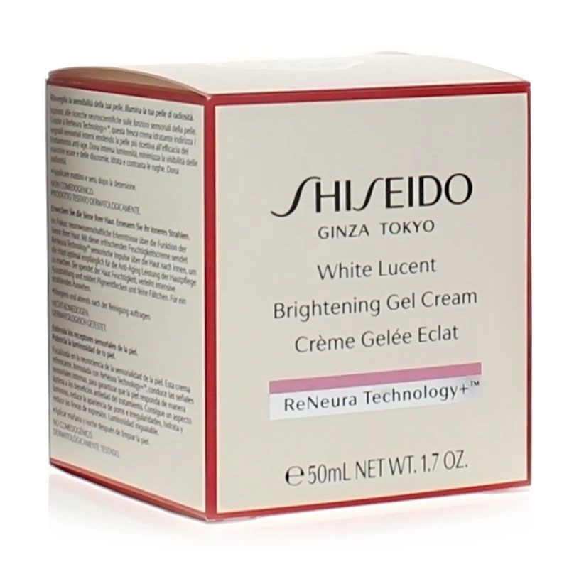 Освітлювальний гель-крем для обличчя - Shiseido White Lucent Brightening Gel Cream, 50 мл - фото N3