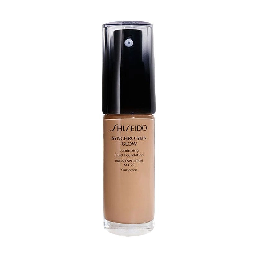 Shiseido Тональна основа-флюїд для обличчя Synchro Skin Glow Luminizing Fluid Foundation SPF 20 Rose 5, 30 мл - фото N1