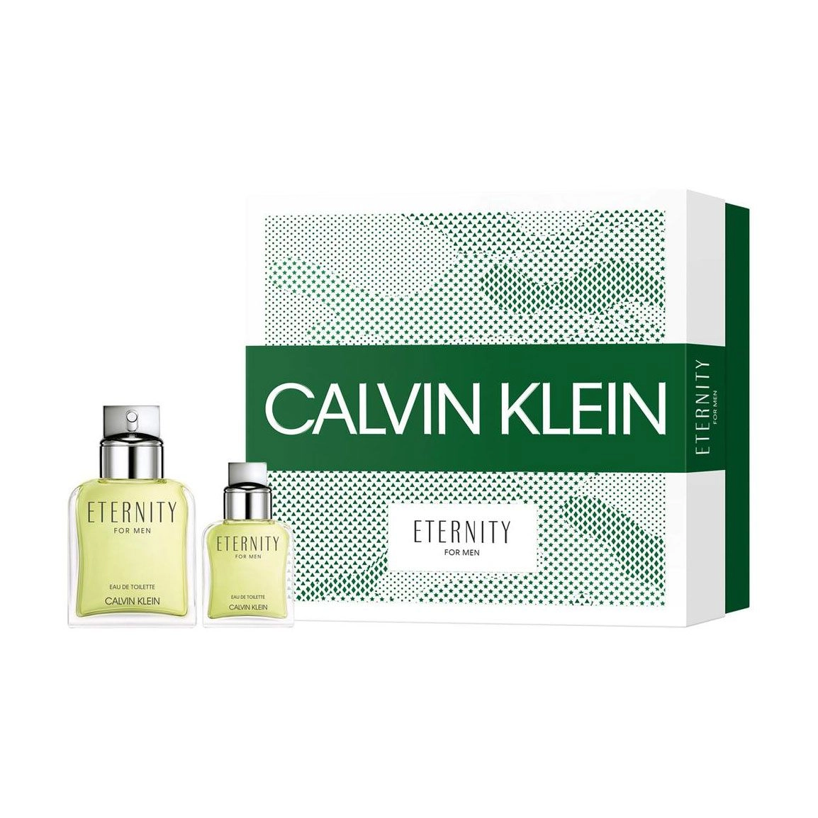 Calvin Klein Парфюмированный набор мужской Eternity For Men (туалетная вода, 100 мл + туалетная вода, 30 мл) - фото N1