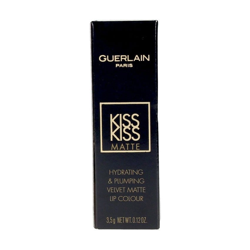 Guerlain Зволожувальна матова помада для губ KissKiss Matte Hydrating & Plumping Velvet Matte Lip Colour, M376 Daring Pink, 3.5 г - фото N3