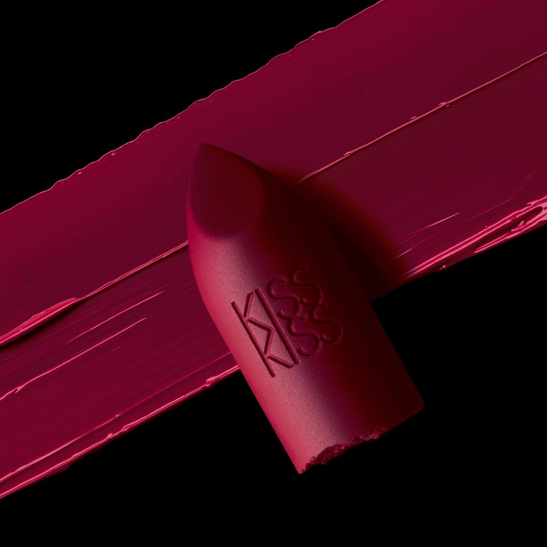 Guerlain Зволожувальна матова помада для губ KissKiss Matte Hydrating & Plumping Velvet Matte Lip Colour, M377 Wild Plum, 3.5 г - фото N2