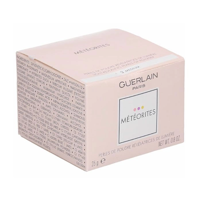 Пудра для лица в шариках - Guerlain Meteorites Light Revealing Pearls of Powder, 03 Medium, 25 г - фото N5