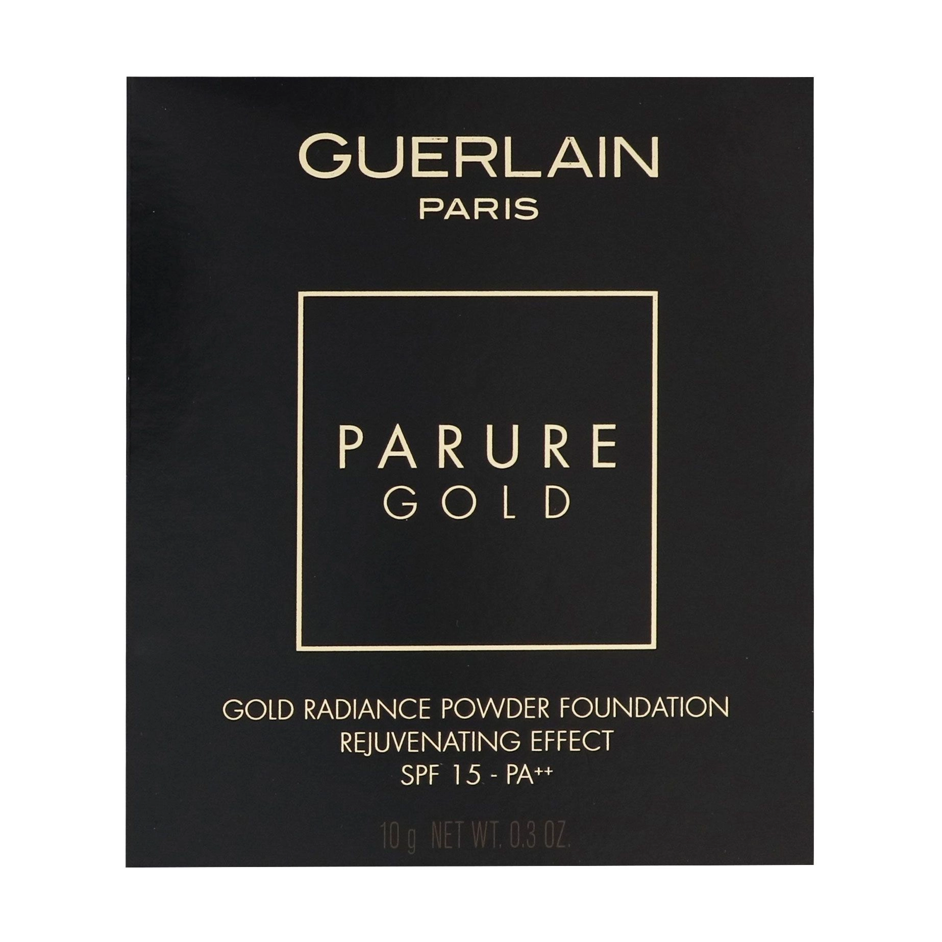 Guerlain Пудра тональна компактна для обличчя Parure Gold Compact Powder Foundation SPF15 PA++ 03 Natural Beige, 10 г - фото N3