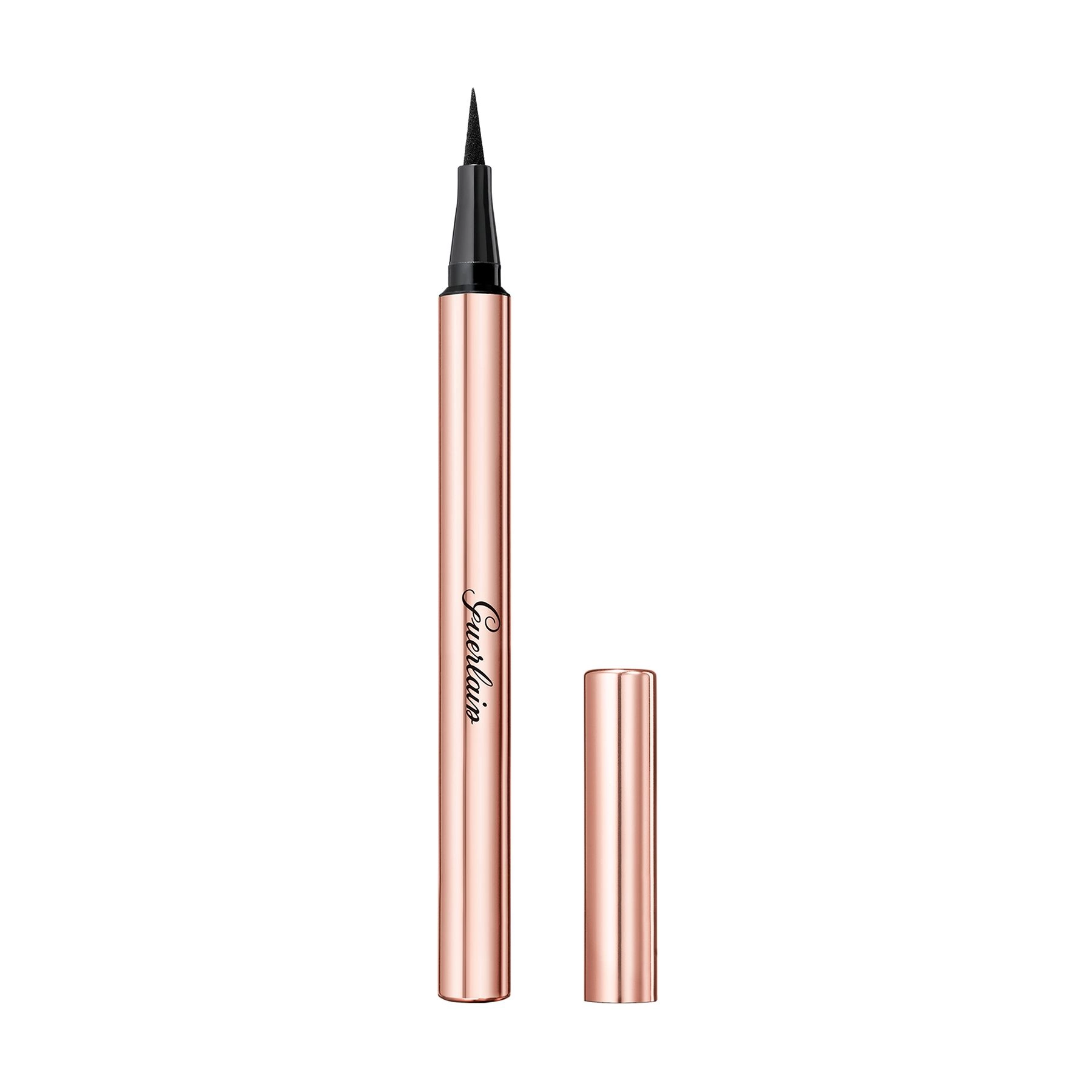 Guerlain Подводка-фломастер для глаз Mad Eyes Precise Eyeliner Matte Black, 0.6 мл - фото N1