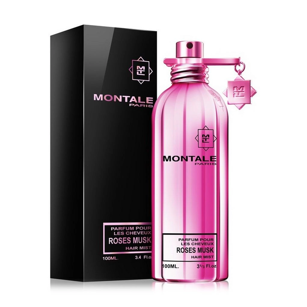 Montale Парфумований спрей для волосся Roses Musk Hair Mist жіночий, 100 мл - фото N1