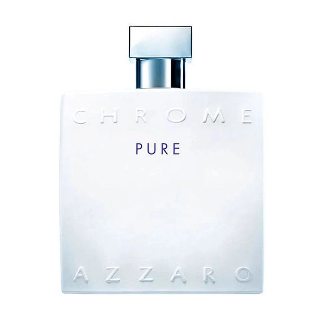 Azzaro Парфюмированный лосьйон после бритья Chrome Pure After Shave Lotion мужской, 100 мл - фото N1