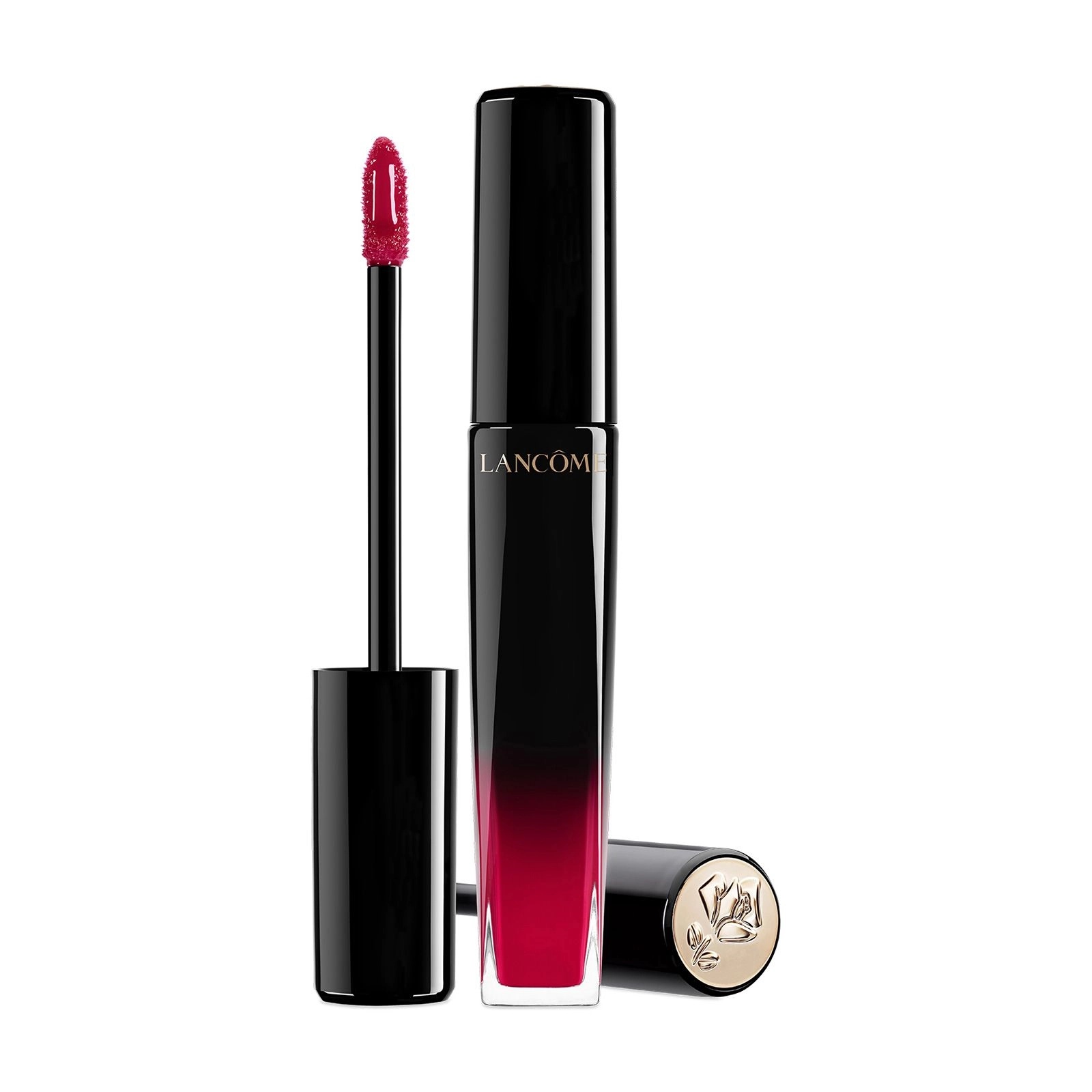 Lancome Лаковий блиск для губ L'Absolue Lacquer Lip Color 168 Rose Rouge, 8 мл - фото N1