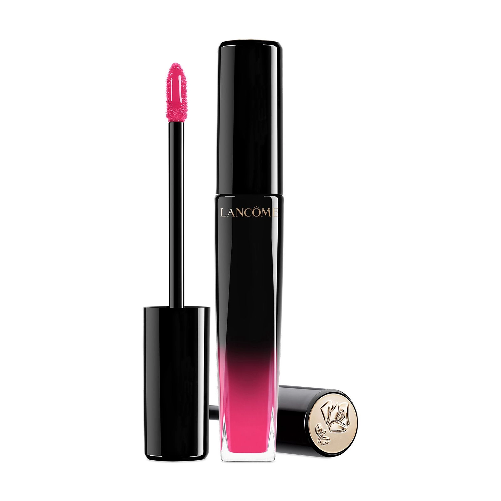 Lancome Лаковий блиск для губ L'Absolue Lacquer Lip Color 344 Ultra Rose, 8 мл - фото N1