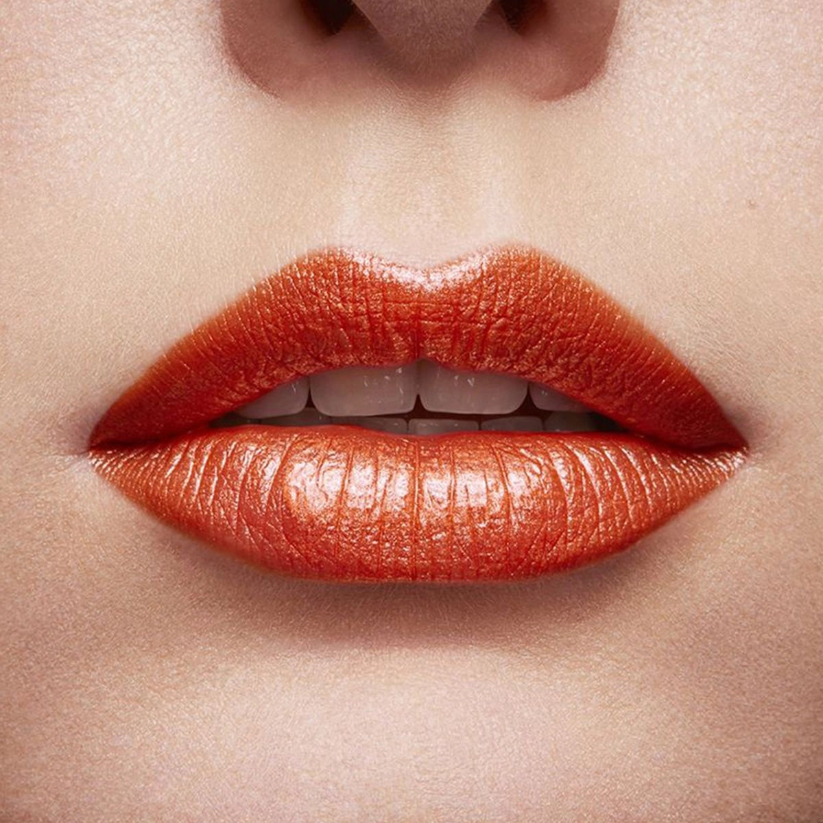 Lancome Увлажняющая помада для губ L'Absolu Rouge Cream Lipstick 066 Orange Sacree, 3.4 г - фото N3