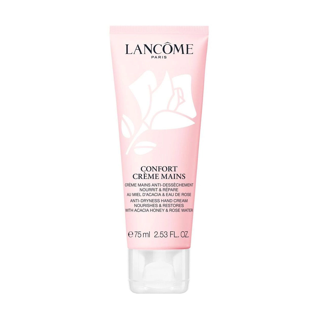 Lancome Крем для рук Confort Cream Увлажнение и восстановление, с экстрактом мёда, акации и розовой водой, 75 мл - фото N1
