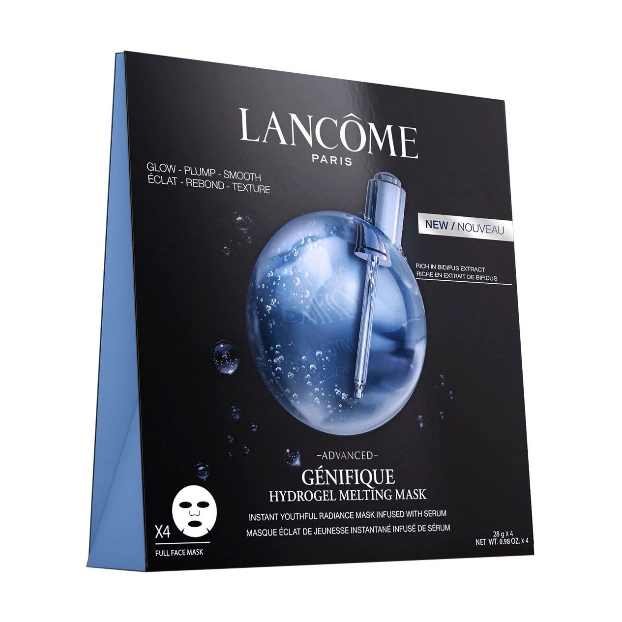 Lancome Гидрогелевая маска-активатор молодости кожи лица Genifique Hydrogel Melting Mask, 4*28 г - фото N1