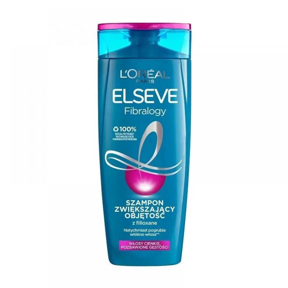 L’Oreal Paris Шампунь для волос Elseve Фибрология, для волос лишенных густоты, 400 мл - фото N2