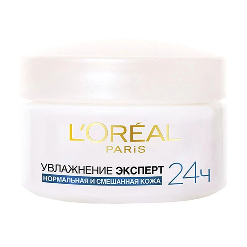 L’Oreal Paris Денний крем для обличчя Зволоження експерт, для нормальної та комбінованої шкіри, 50 мл - фото N1
