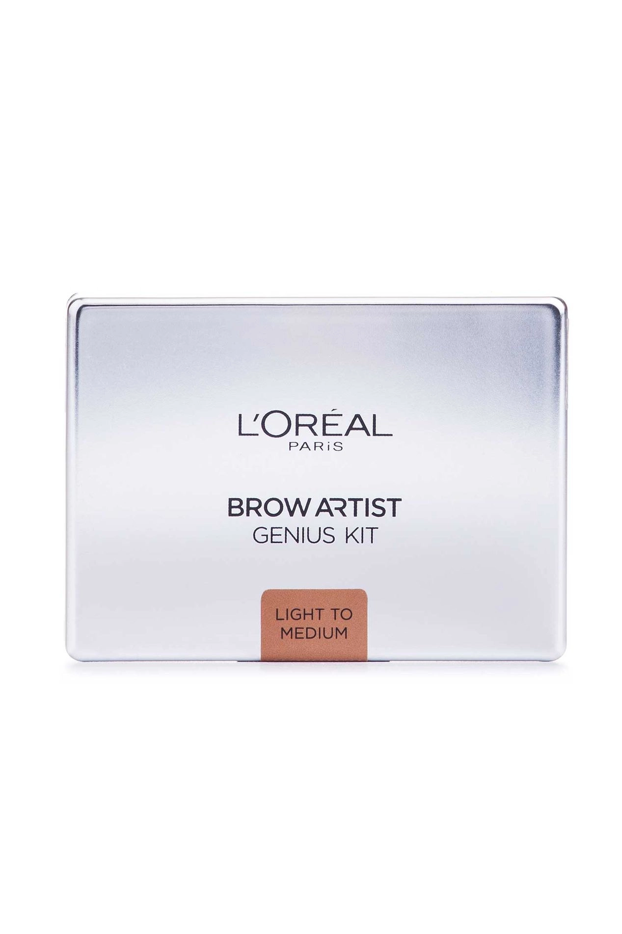 L’Oreal Paris Набір для брів Brow Artist Genius професійний тон LIGHT BROWN світло коричневий, 3.5г - фото N1