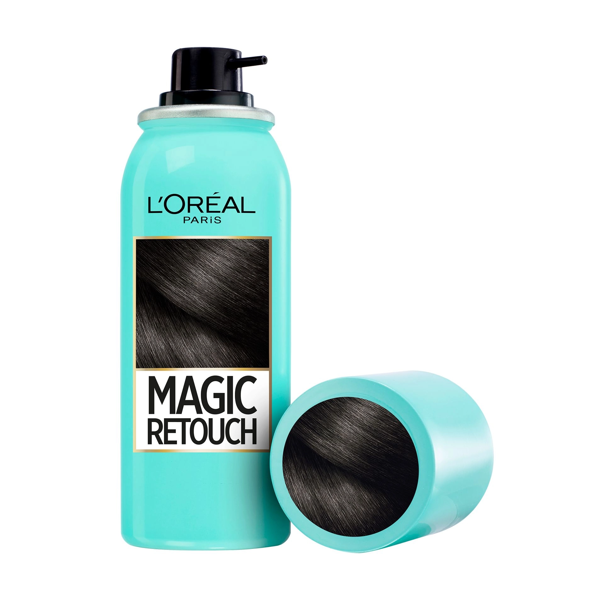 L’Oreal Paris Тонирующий спрей для волос L'Oreal Paris Magic Retouch Черный, 75 мл - фото N2