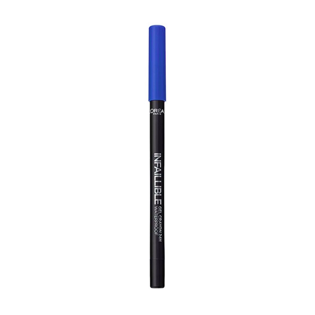 L’Oreal Paris Водостійкий олівець для очей Infaillible Gel Crayon 24H Waterproof 010 I've Got The Blue, 5 г - фото N1