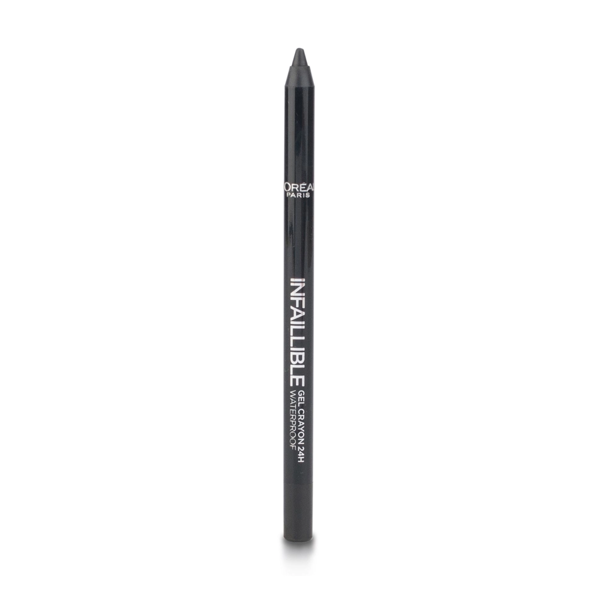 L’Oreal Paris Водостійкий олівець для очей Infaillible Gel Crayon 24H Waterproof 001 Back to Black, 5 г - фото N1