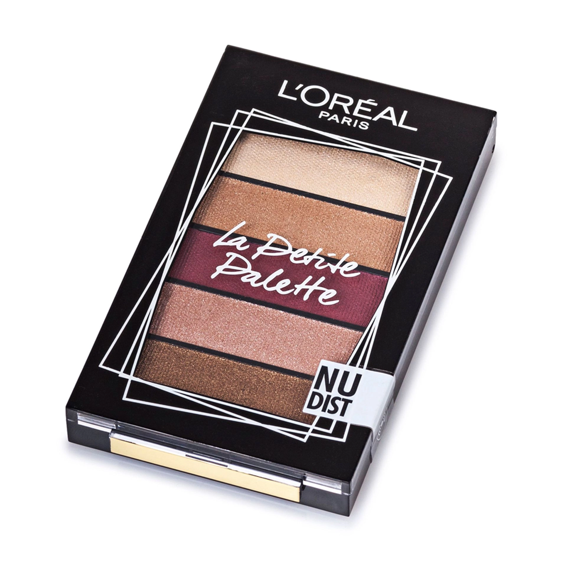 L’Oreal Paris Палетка тіней для повік La Petite Palette, 02 Nudist, 4 г - фото N1