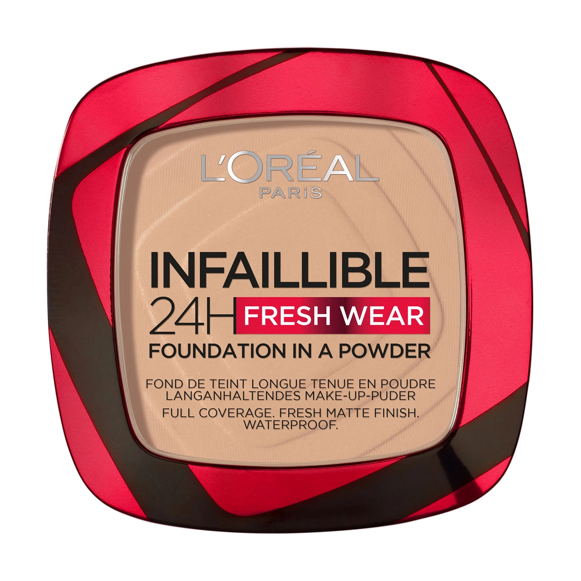 L’Oreal Paris Компактна крем-пудра для обличчя L'Oreal Paris Infaillible, 130 True Beige, 9 г - фото N1