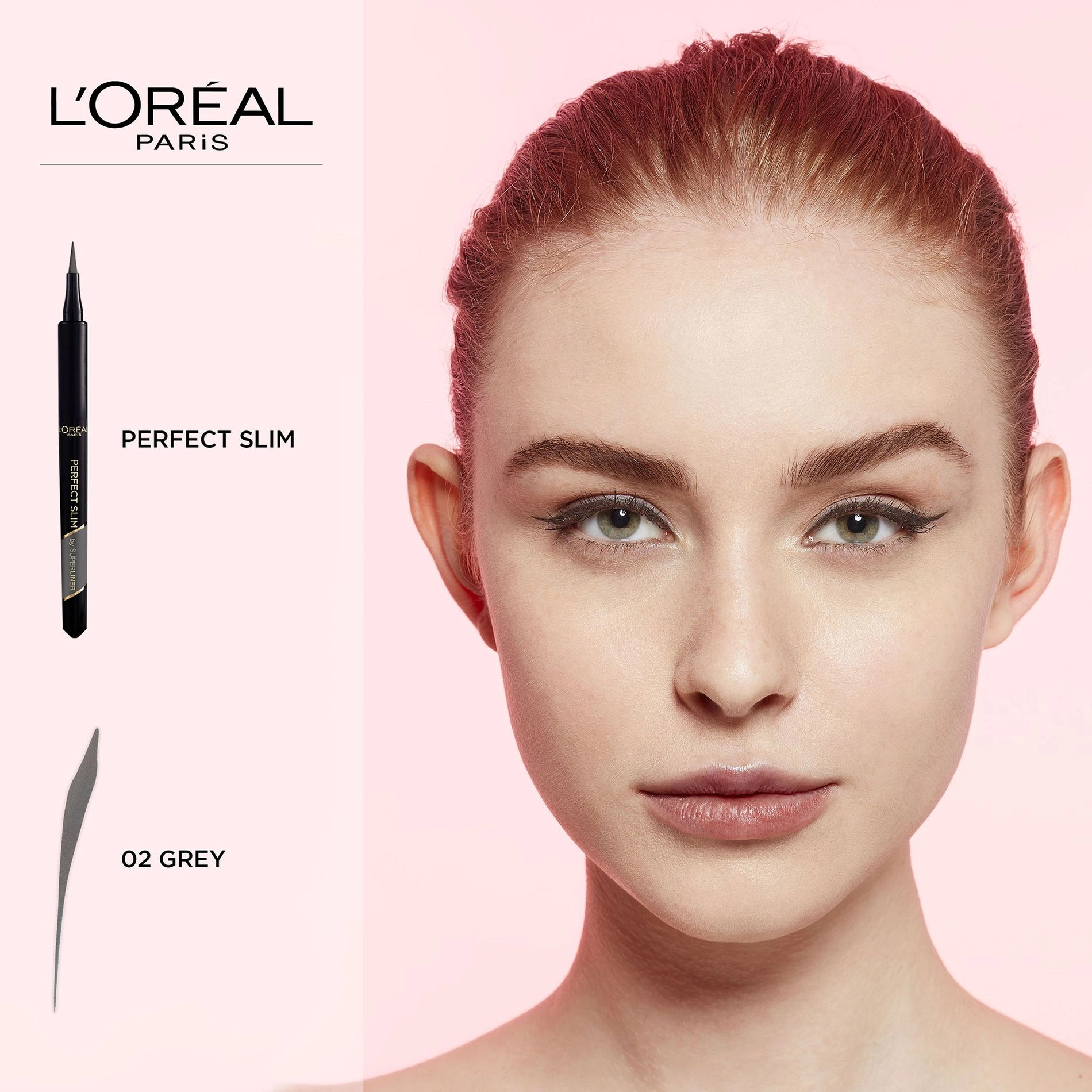 L’Oreal Paris Ультратонка підводка для повік L'Oreal Paris Super Liner Perfect Slim 02 Gray, 1 мл - фото N6