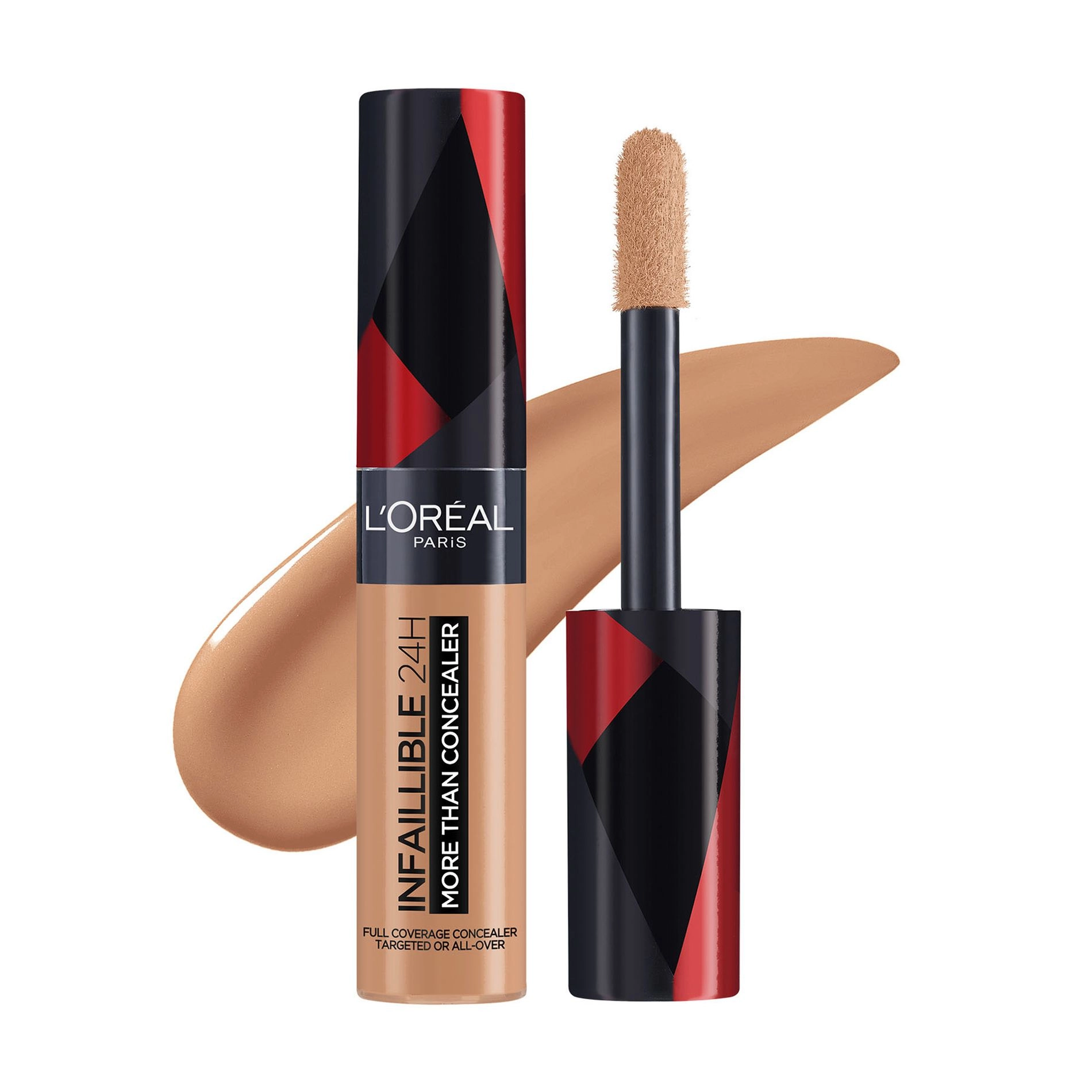 L’Oreal Paris Консилер для обличчя L'Oreal Paris Infaillible More Than Concealer, 328.5 Creme Brulee, 11 мл - фото N2