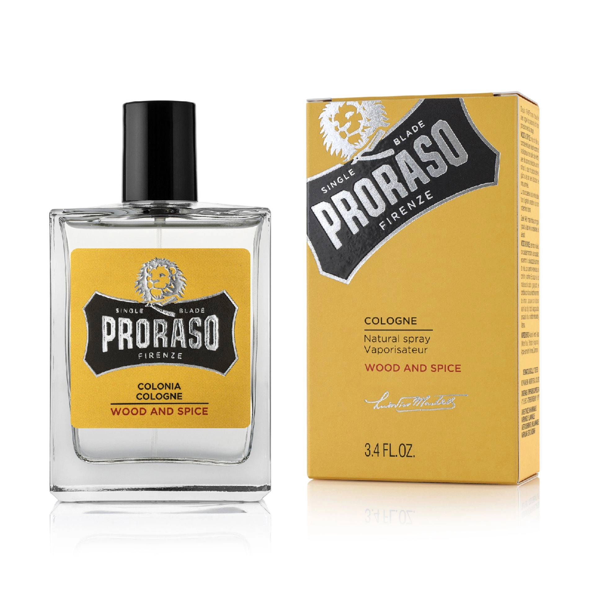 Proraso Одеколон Wood and Spice, 100 мл - фото N1