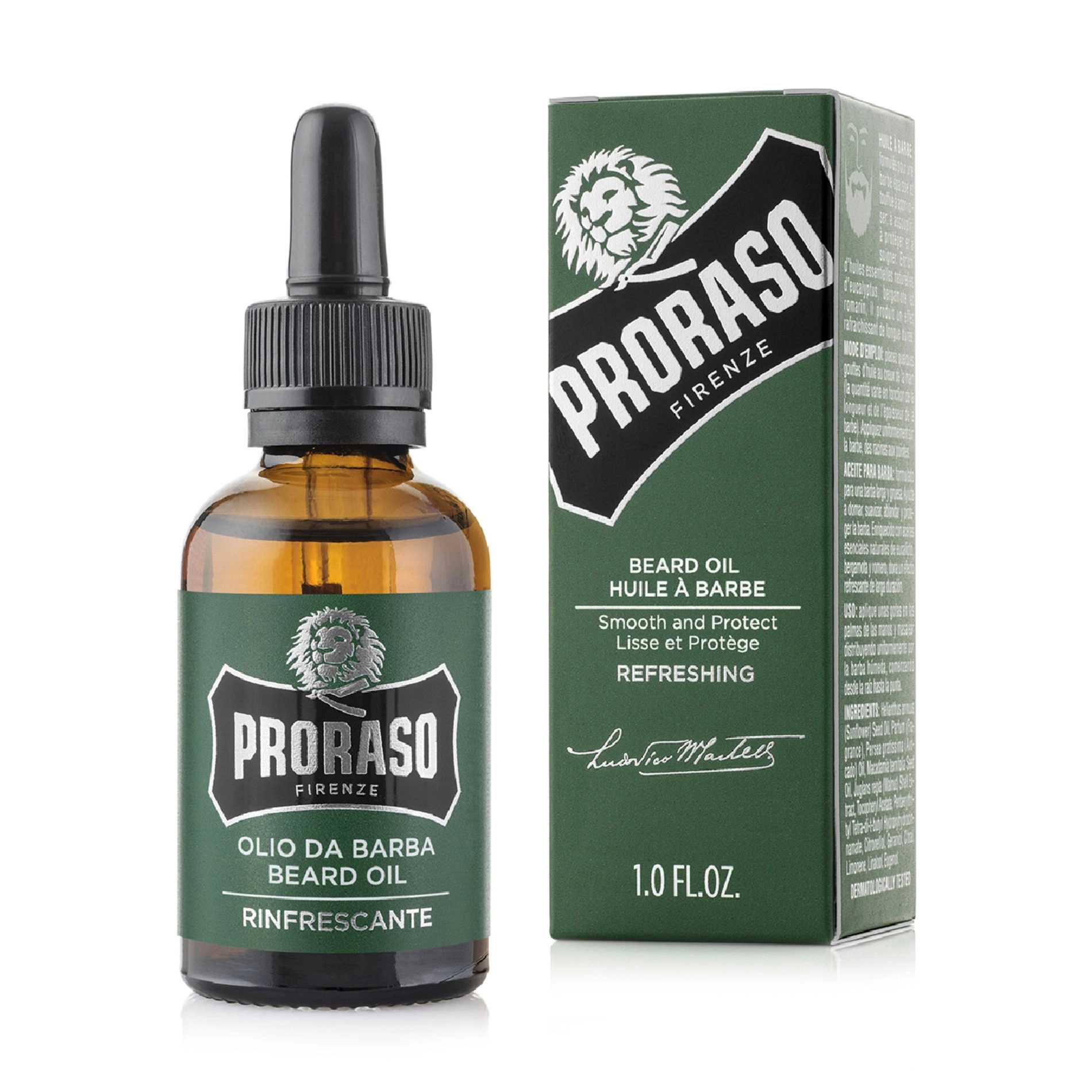 Proraso Олія для догляду за бородою Beard oil Refreshing, 30 мл - фото N1