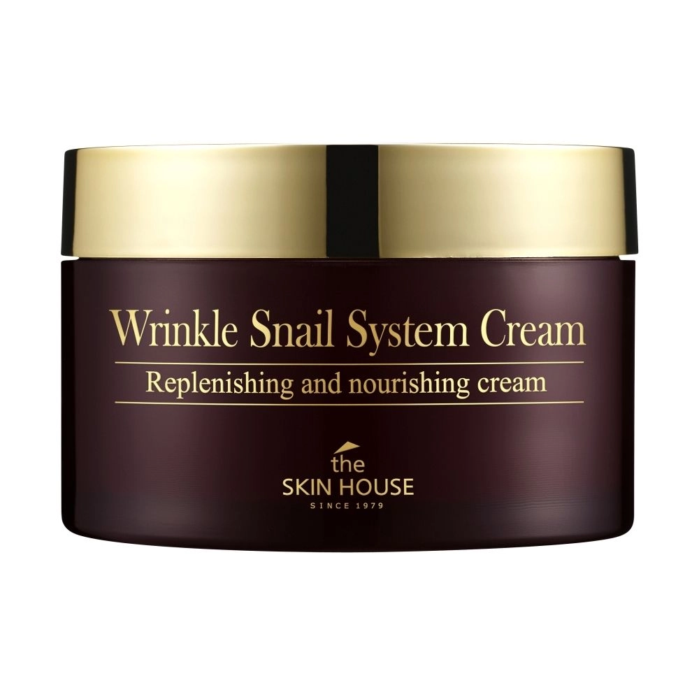 The Skin House Антивозрастной крем для лица Wrinkle Snail System Cream на основе улиток, 100 мл - фото N1