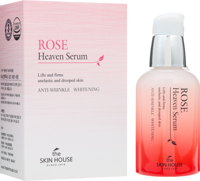 The Skin House Сироватка для обличчя Rose Heaven Serum з екстрактом троянди, 50 мл - фото N1