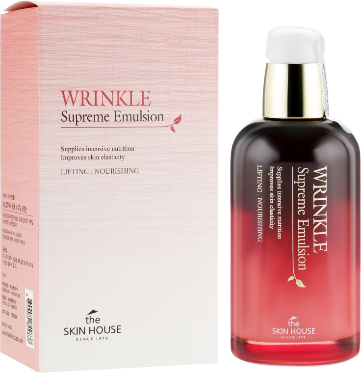 The Skin House Емульсія для обличчя Wrinkle Supreme Emulsion з екстрактом женьшеню, 130 мл - фото N1