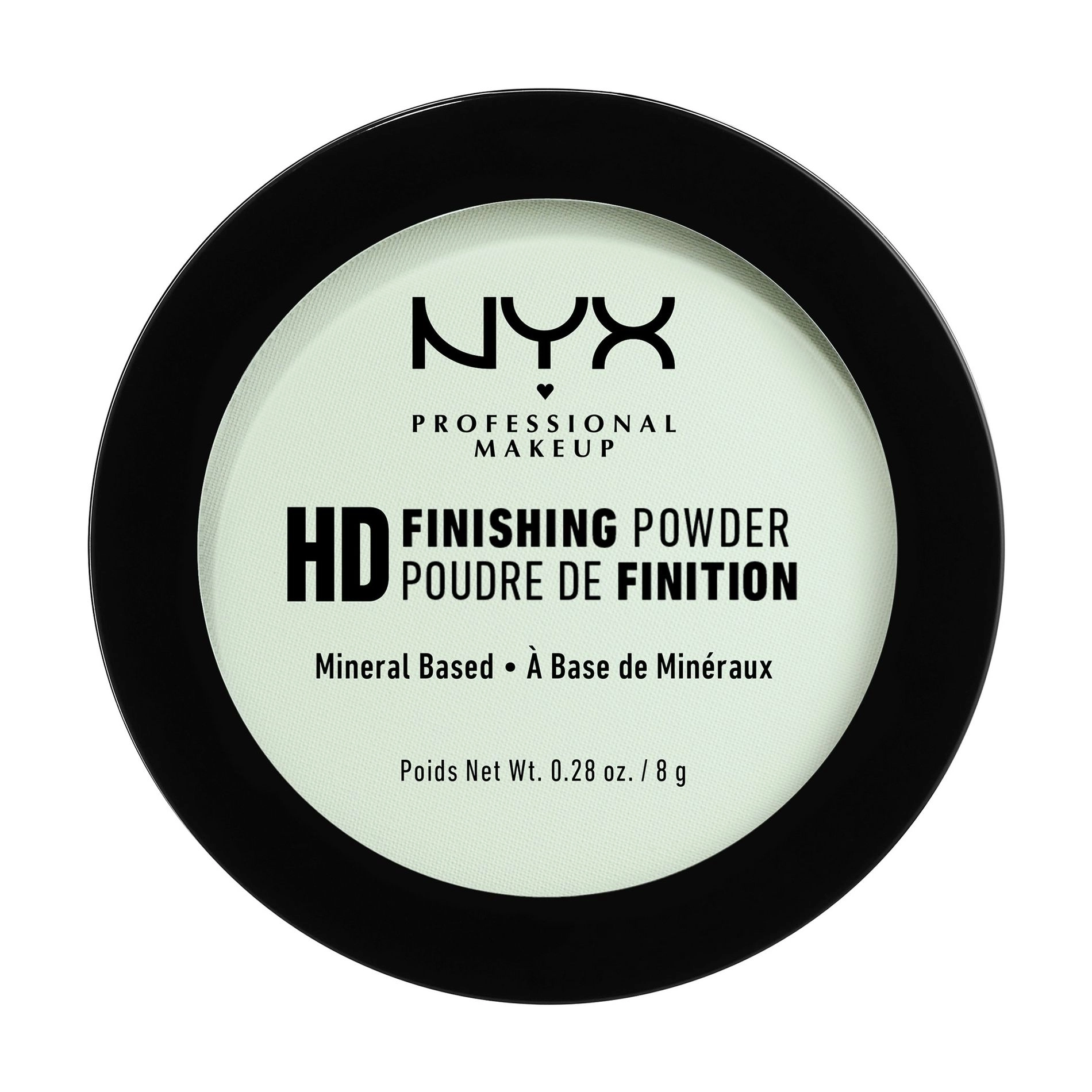 NYX Professional Makeup Фіксувальна пудра для обличчя HD Finishing Powder 03 Mint Green, 8 г - фото N1