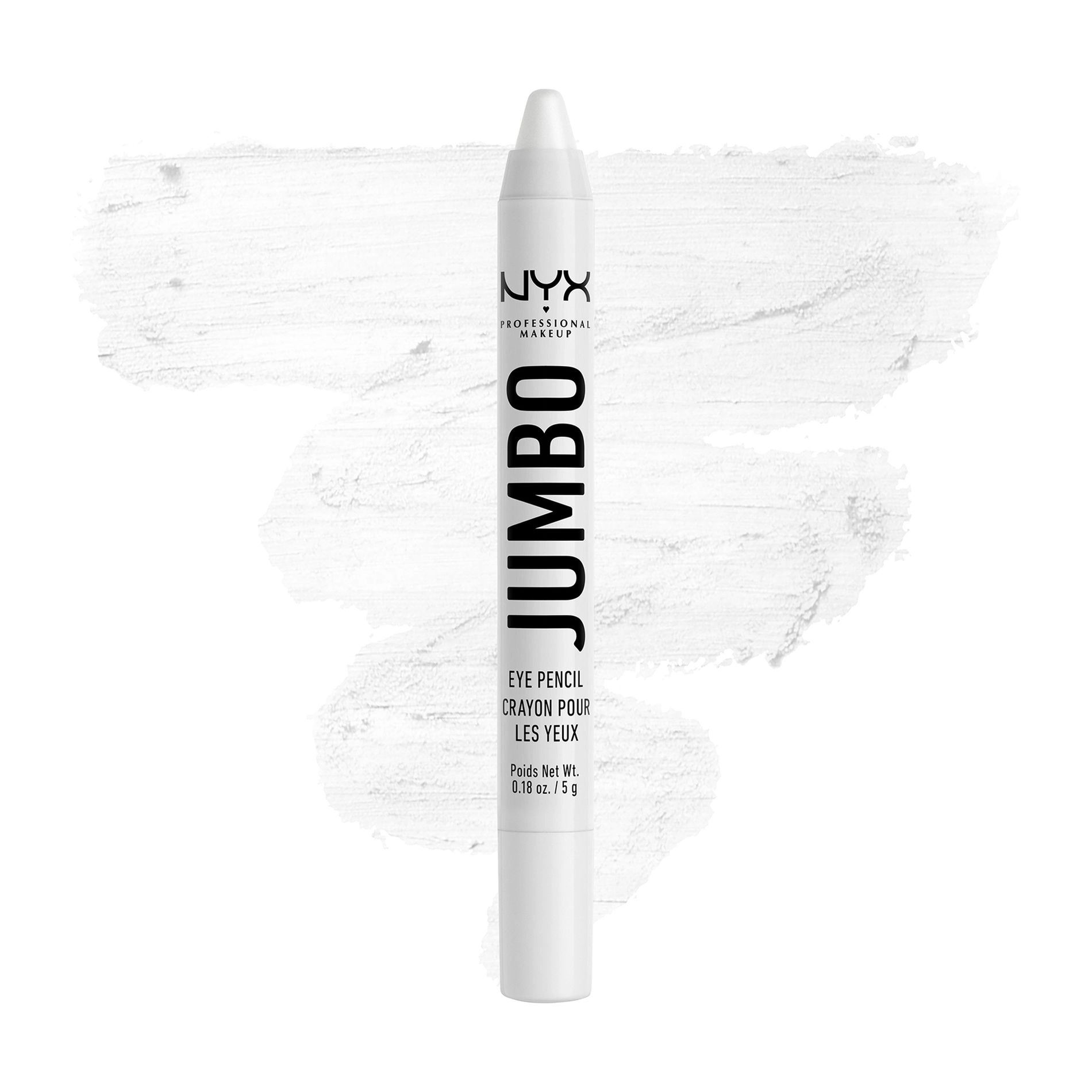 NYX Professional Makeup Карандаш-тени для глаз Jumbo Eye Pencil 604 Milk, 5 г - фото N2
