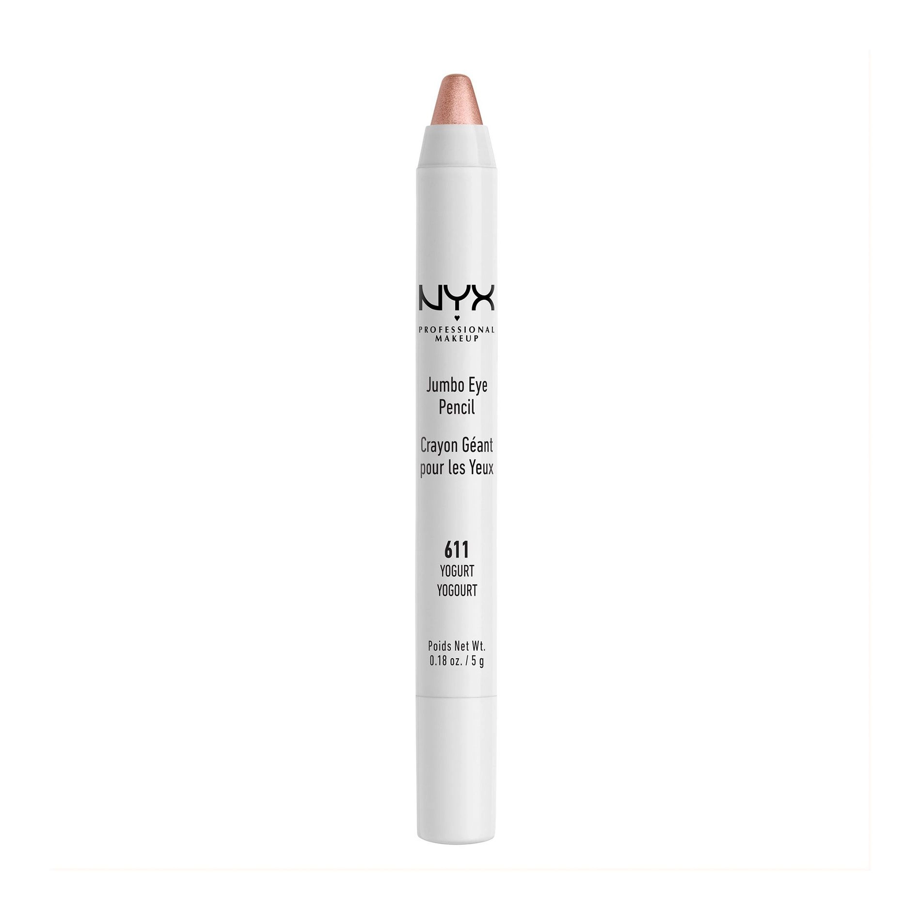 NYX Professional Makeup Карандаш-тени для глаз Jumbo Eye Pencil 611 Yogurt, 5 г - фото N1