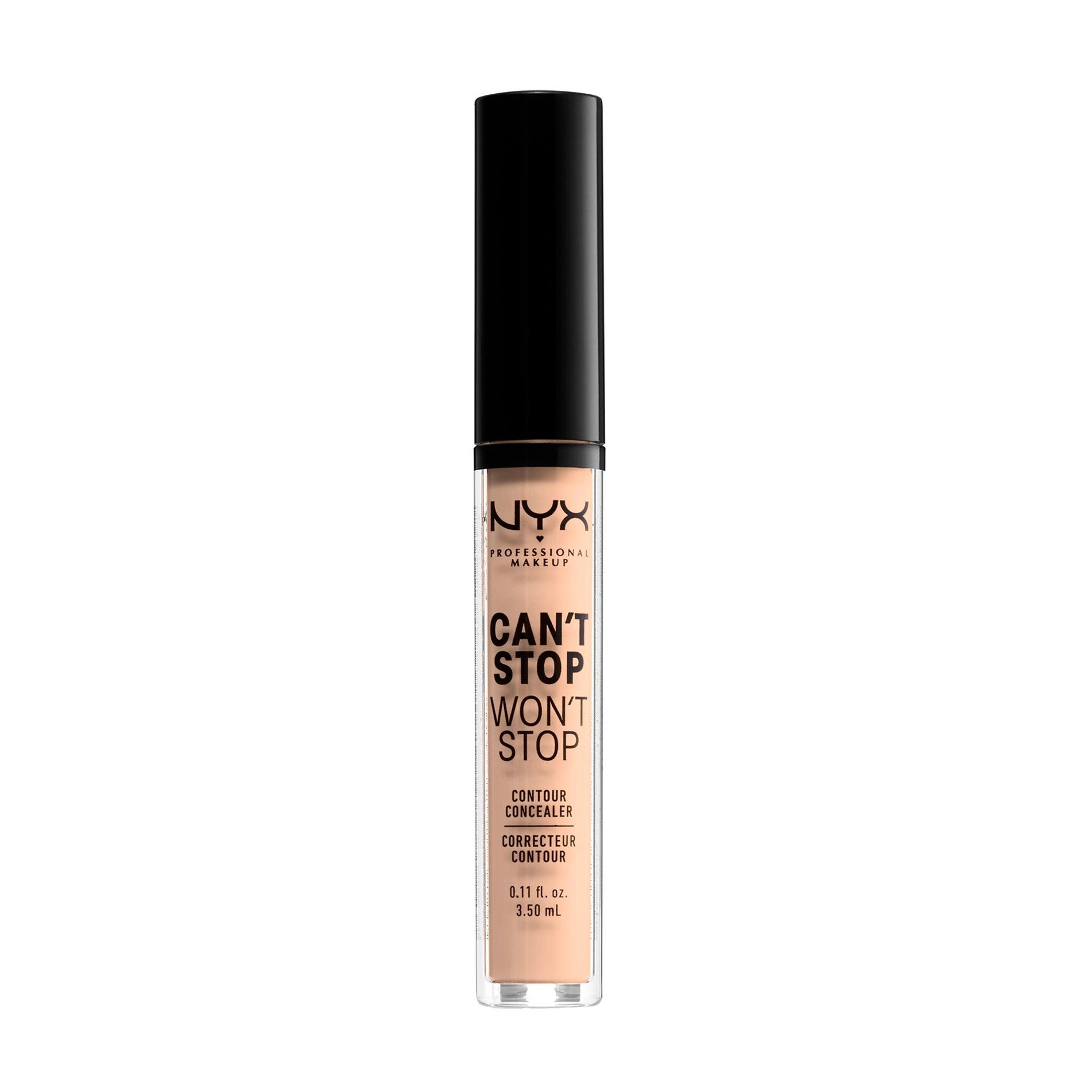 NYX Professional Makeup Консилер для лица Can not Stop Will not Stop Contour Concealer 06 Vanilla 3,5 мл - фото N1