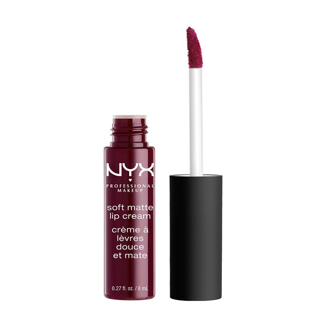 NYX Professional Makeup Жидкая матовая помада для губ Soft Matte Lip Cream 20 Copenhagen, 8 мл - фото N2