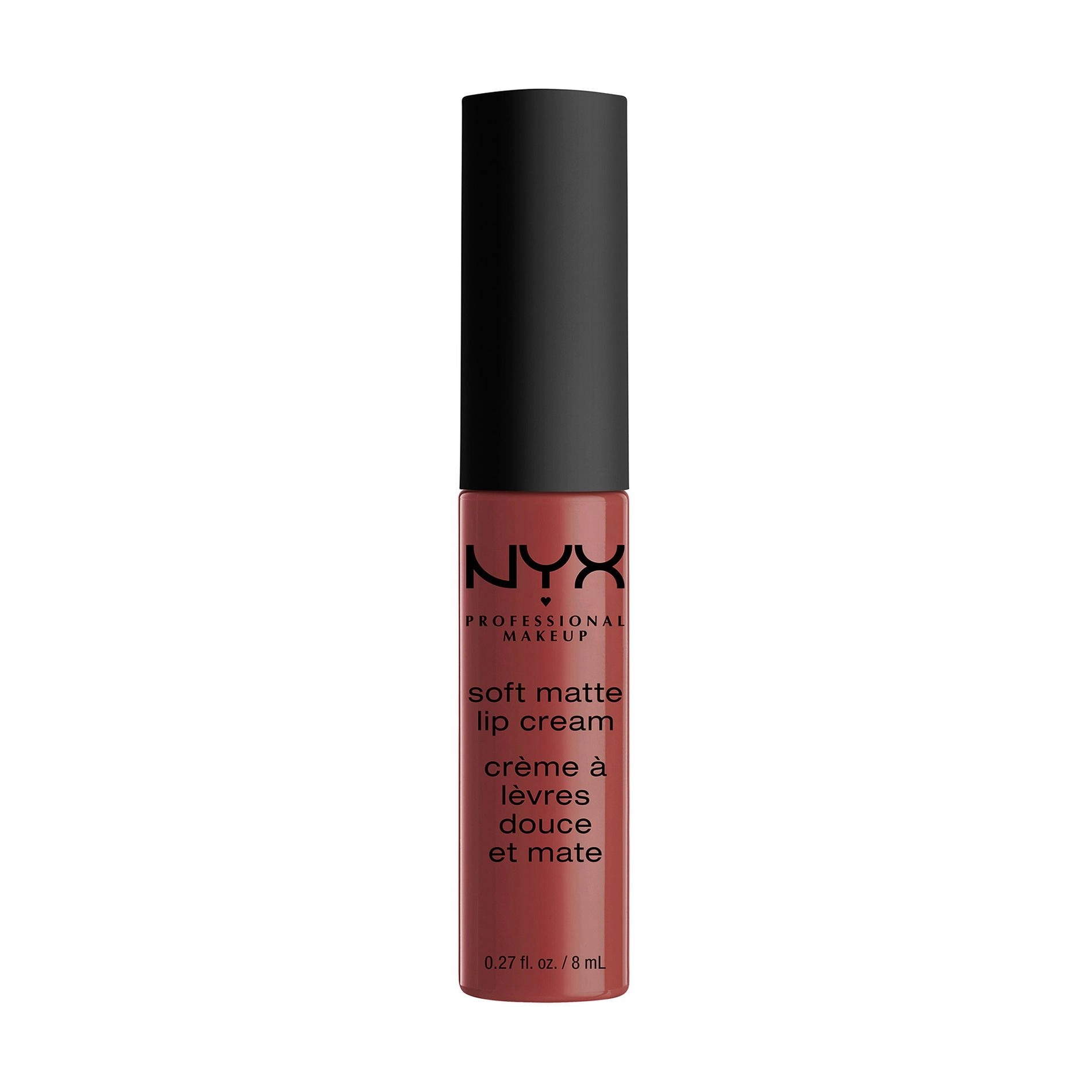 NYX Professional Makeup Жидкая матовая помада для губ Soft Matte Lip Cream 32 Rome, 8 мл - фото N1