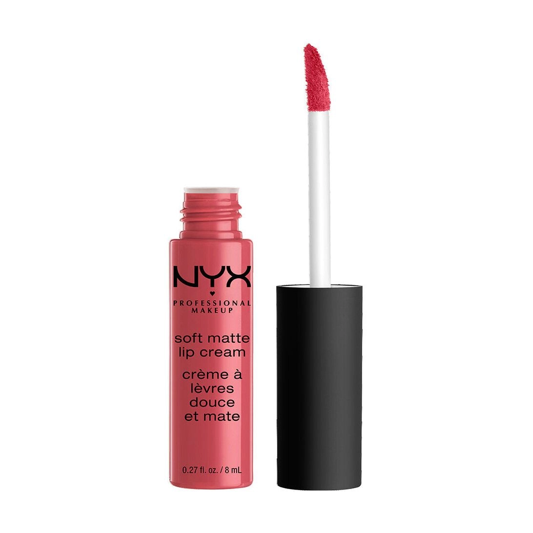 NYX Professional Makeup Рідка матова помада для губ Soft Matte Lip Cream 08 San Paulo, 8 мл - фото N2