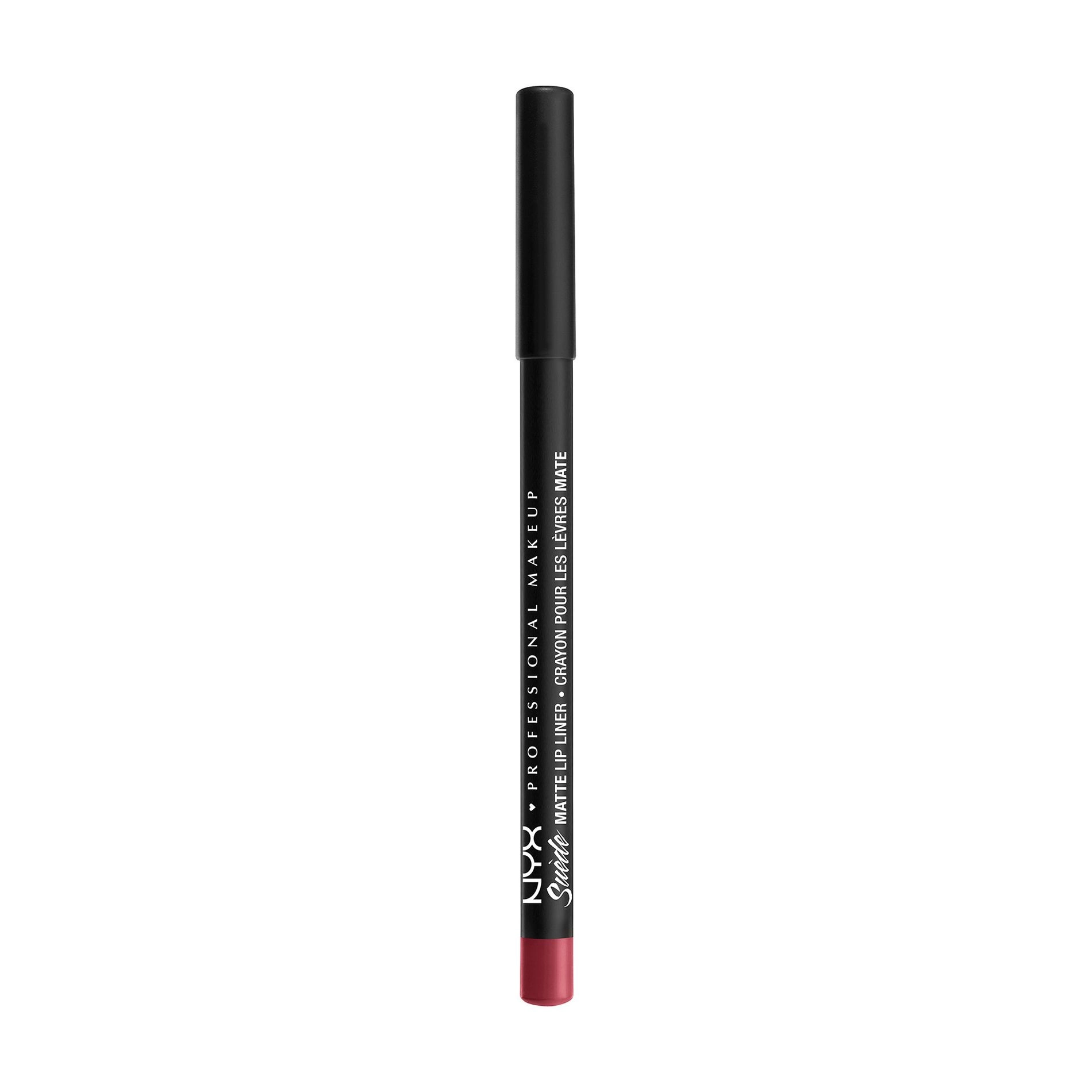 NYX Professional Makeup Матовий олівець для губ Suede Matte Lip Liner 03 Cherry Skies, 1 г - фото N1