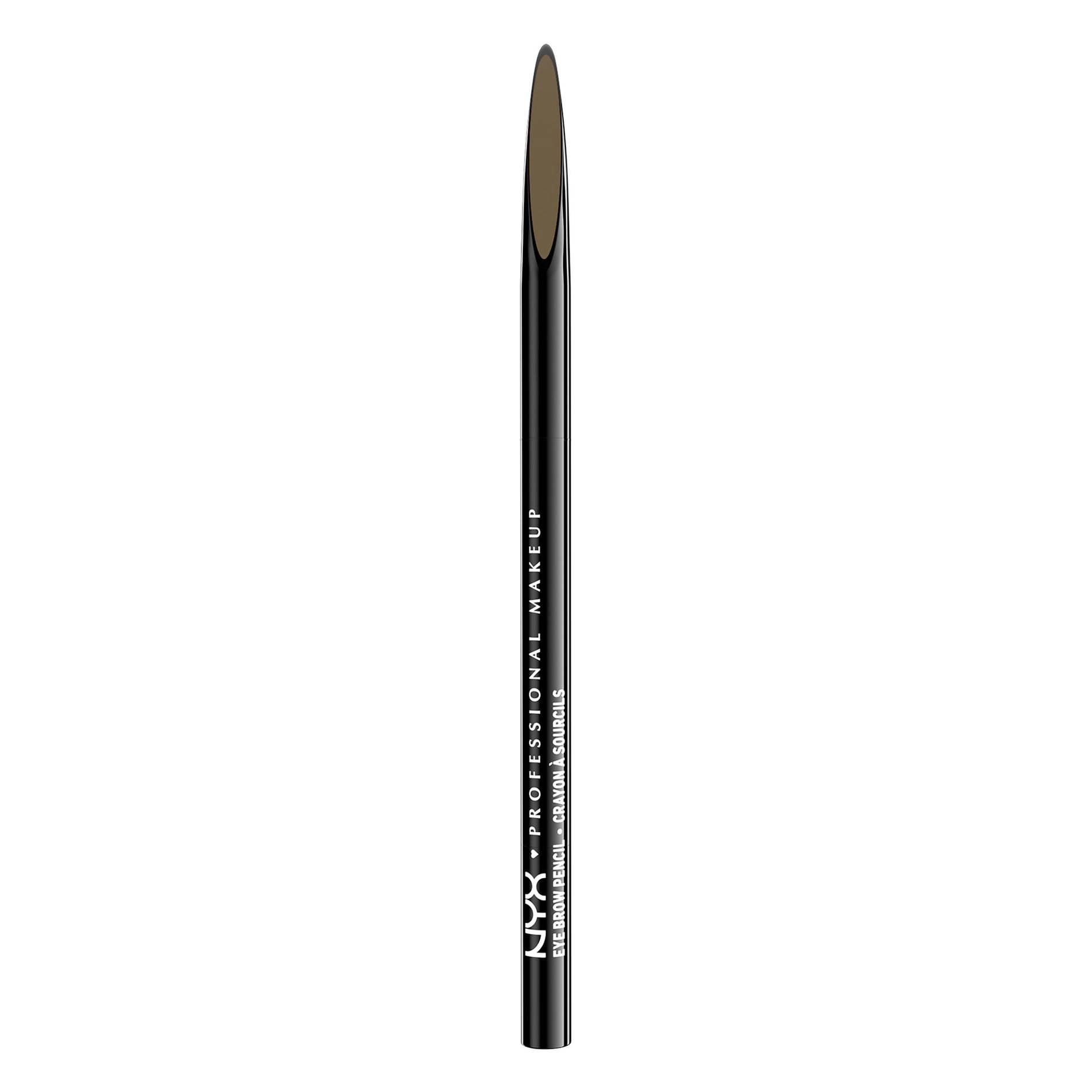NYX Professional Makeup Карандаш для бровей Precision Brow Pencil 02 Taupe, с щеточкой, 1 г - фото N1